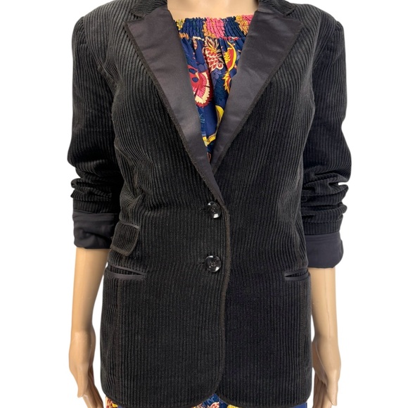 Entire 3pc Outfit Floral Dress Jacket & Hat Set Brown Navy & Pink Print - Picture 2 of 16